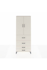 Arges Dolap 2 Raflı 4 Çekmeceli 2 Kapaklı 88x30x221 - S30M143V1A