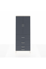 Arges Dolap 2 Raflı 4 Çekmeceli 2 Kapaklı 88x30x221 - S30M143V2A