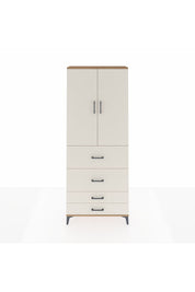 Arges Dolap 2 Raflı 4 Çekmeceli 2 Kapaklı 88x30x221 - S30M143V7A