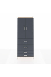 Arges Dolap 2 Raflı 4 Çekmeceli 2 Kapaklı 88x30x221 - S30M143V8A