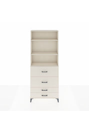 Arges Dolap 3 Raflı 4 Çekmeceli 88x30x221 - S30M144V1A