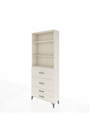Arges Dolap 3 Raflı 4 Çekmeceli 88x30x221 - S30M144V1A