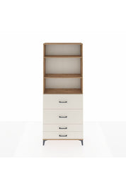 Arges Dolap 3 Raflı 4 Çekmeceli 88x30x221 - S30M144V7A
