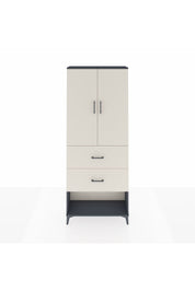 Arges Dolap 3 Raflı 2 Çekmeceli 2 Kapaklı 88x30x221 - S30M145V4A