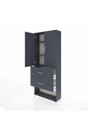 Arges Dolap 3 Raflı 2 Çekmeceli 2 Kapaklı 88x30x221 - S30M145V5A
