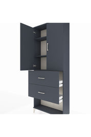 Arges Dolap 3 Raflı 2 Çekmeceli 2 Kapaklı 88x30x221 - S30M145V5A