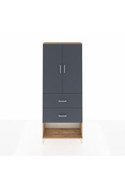 Arges Dolap 3 Raflı 2 Çekmeceli 2 Kapaklı 88x30x221 - S30M145V8A