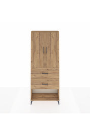 Arges Dolap 3 Raflı 2 Çekmeceli 2 Kapaklı 88x30x221 - S30M145V9A