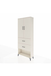 Arges Dolap 2 Raflı 2 Çekmeceli 2 Kapaklı 88x30x221 - S30M146V1A