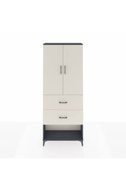 Arges Dolap 2 Raflı 2 Çekmeceli 2 Kapaklı 88x30x221 - S30M146V4A