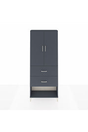 Arges Dolap 2 Raflı 2 Çekmeceli 2 Kapaklı 88x30x221 - S30M146V5A