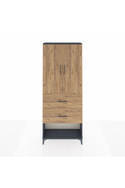Arges Dolap 2 Raflı 2 Çekmeceli 2 Kapaklı 88x30x221 - S30M146V6A