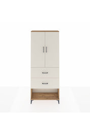 Arges Dolap 2 Raflı 2 Çekmeceli 2 Kapaklı 88x30x221 - S30M146V7A