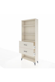 Arges Dolap 3 Raflı 2 Çekmeceli 88x30x221 - S30M147V1A