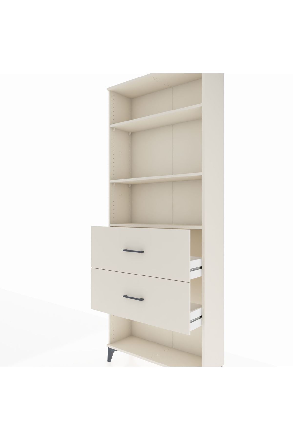 Arges Dolap 3 Raflı 2 Çekmeceli 88x30x221 - S30M147V1A