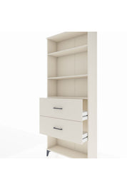 Arges Dolap 3 Raflı 2 Çekmeceli 88x30x221 - S30M147V1A