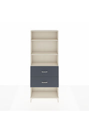 Arges Dolap 3 Raflı 2 Çekmeceli 88x30x221 - S30M147V2A