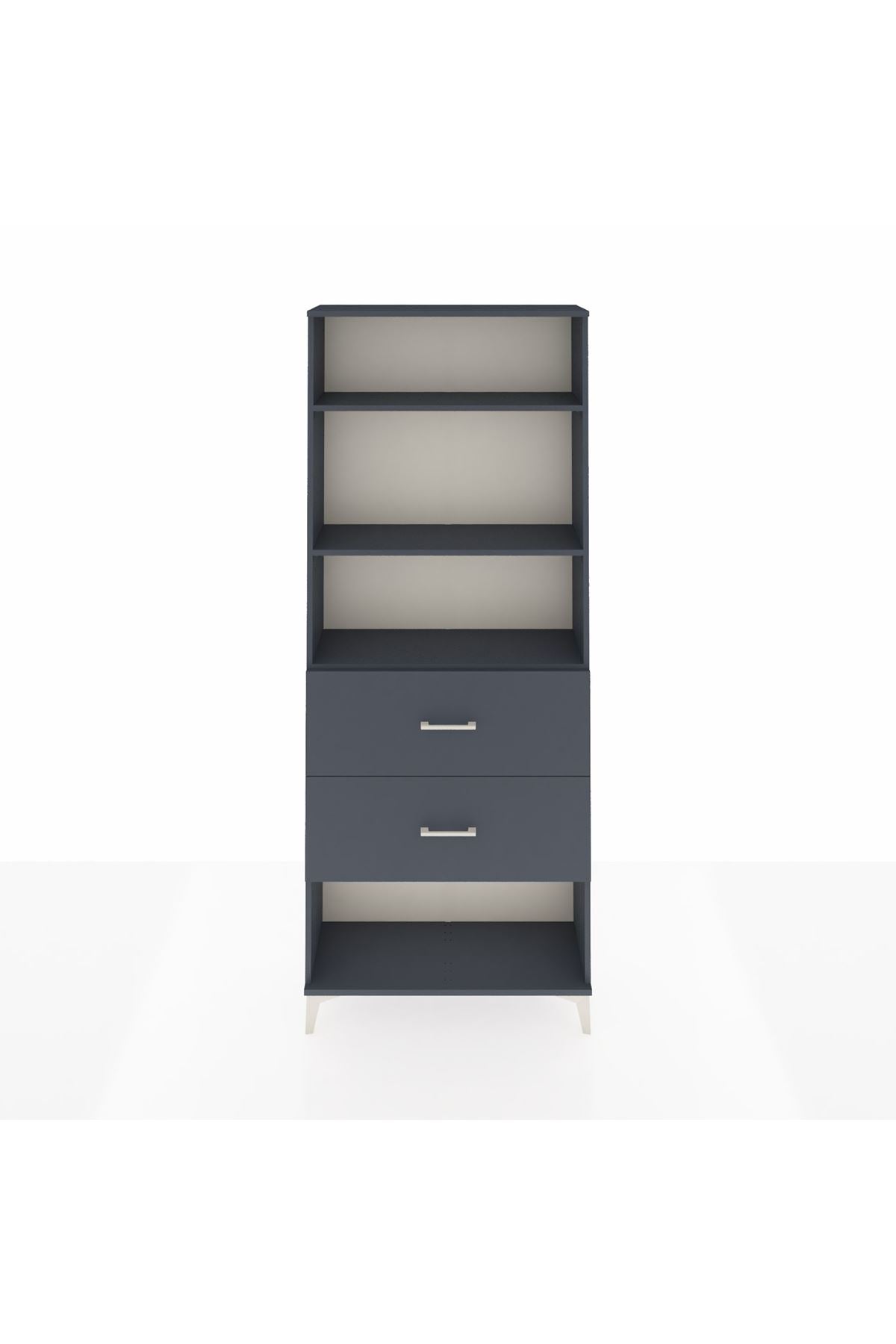 Arges Dolap 3 Raflı 2 Çekmeceli 88x30x221 - S30M147V5A