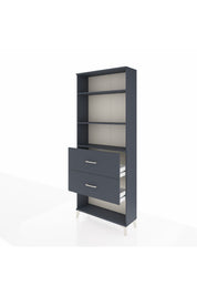 Arges Dolap 3 Raflı 2 Çekmeceli 88x30x221 - S30M147V5A