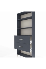 Arges Dolap 3 Raflı 2 Çekmeceli 88x30x221 - S30M147V5A
