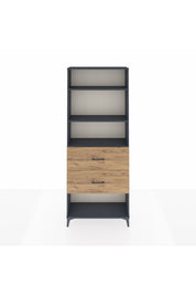 Arges Dolap 3 Raflı 2 Çekmeceli 88x30x221 - S30M147V6A
