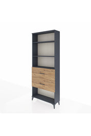 Arges Dolap 3 Raflı 2 Çekmeceli 88x30x221 - S30M147V6A