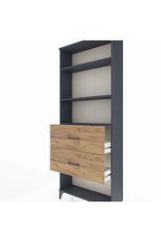 Arges Dolap 3 Raflı 2 Çekmeceli 88x30x221 - S30M147V6A