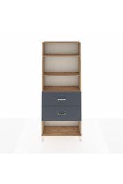 Arges Dolap 3 Raflı 2 Çekmeceli 88x30x221 - S30M147V8A