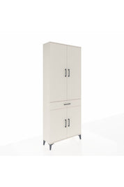 Arges Dolap 4 Raflı Tek Çekmeceli 4 Kapaklı 88x30x221 - S30M148V1A