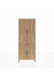 Arges Dolap 4 Raflı Tek Çekmeceli 4 Kapaklı 88x30x221 - S30M148V3A
