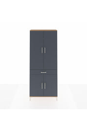 Arges Dolap 4 Raflı Tek Çekmeceli 4 Kapaklı 88x30x221 - S30M148V8A