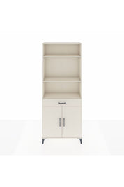 Arges Dolap 4 Raflı Tek Çekmeceli 2 Kapaklı 88x30x221 - S30M149V1A