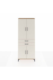 Arges Dolap 4 Raflı 2 Çekmeceli 4 Kapaklı 88x30x221 - S30M151V7A