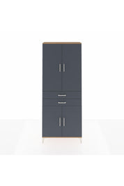 Arges Dolap 4 Raflı 2 Çekmeceli 4 Kapaklı 88x30x221 - S30M151V8A