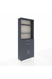 Arges Dolap 4 Raflı 2 Çekmeceli 2 Kapaklı 88x30x221 - S30M152V5A
