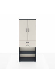 Arges Dolap 4 Raflı 2 Çekmeceli 2 Kapaklı 88x30x221 - S30M153V4A