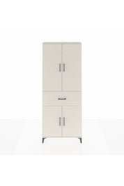 Arges Dolap 4 Raflı Tek Çekmeceli 4 Kapaklı 88x30x221 - S30M154V1A