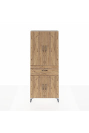 Arges Dolap 4 Raflı Tek Çekmeceli 4 Kapaklı 88x30x221 - S30M154V3A