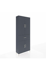 Arges Dolap 4 Raflı Tek Çekmeceli 4 Kapaklı 88x30x221 - S30M154V5A