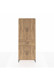 Arges Dolap 4 Raflı Tek Çekmeceli 4 Kapaklı 88x30x221 - S30M154V9A