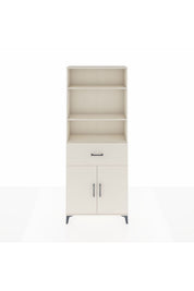 Arges Dolap 4 Raflı Tek Çekmeceli 2 Kapaklı 88x30x221 - S30M155V1A
