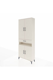 Arges Dolap 5 Raflı Tek Çekmeceli 4 Kapaklı 88x30x221 - S30M157V1A
