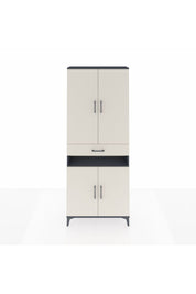 Arges Dolap 5 Raflı Tek Çekmeceli 4 Kapaklı 88x30x221 - S30M157V4A