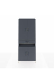 Arges Dolap 5 Raflı Tek Çekmeceli 4 Kapaklı 88x30x221 - S30M157V5A
