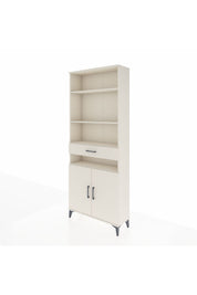 Arges Dolap 5 Raflı Tek Çekmeceli 2 Kapaklı 88x30x221 - S30M158V1A