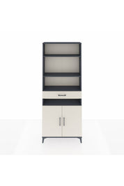 Arges Dolap 5 Raflı Tek Çekmeceli 2 Kapaklı 88x30x221 - S30M158V4A