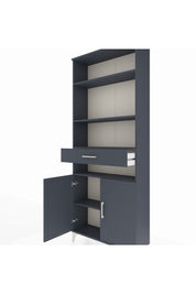 Arges Dolap 5 Raflı Tek Çekmeceli 2 Kapaklı 88x30x221 - S30M158V5A