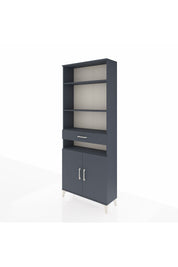 Arges Dolap 5 Raflı Tek Çekmeceli 2 Kapaklı 88x30x221 - S30M158V5A
