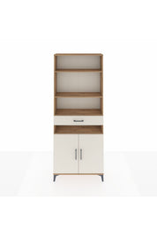 Arges Dolap 5 Raflı Tek Çekmeceli 2 Kapaklı 88x30x221 - S30M158V7A