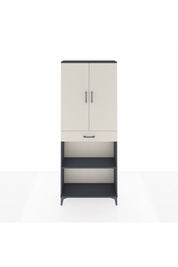 Arges Dolap 4 Raflı Tek Çekmeceli 2 Kapaklı 88x30x221 - S30M159V4A